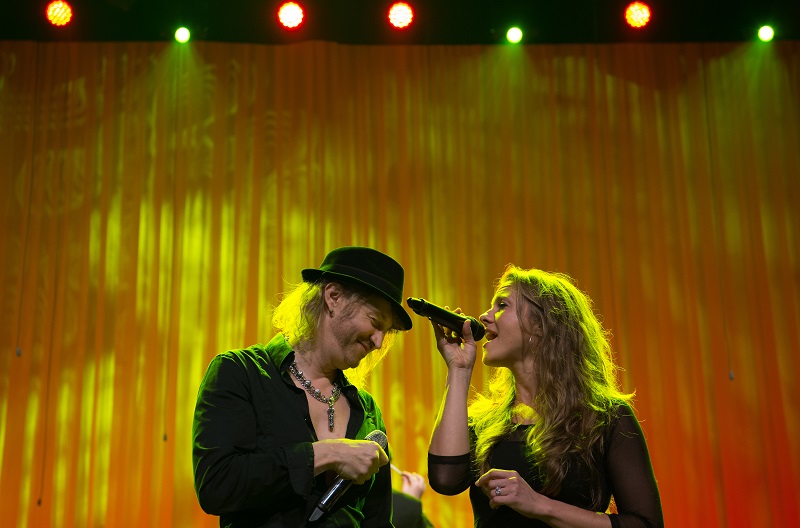 Nic Maeder und Melody Tibbits (Foto: Toto Marti)