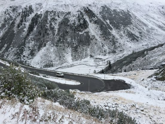 Auf dem Flüelapass