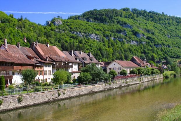 Vieille ville historique St-Ursanne