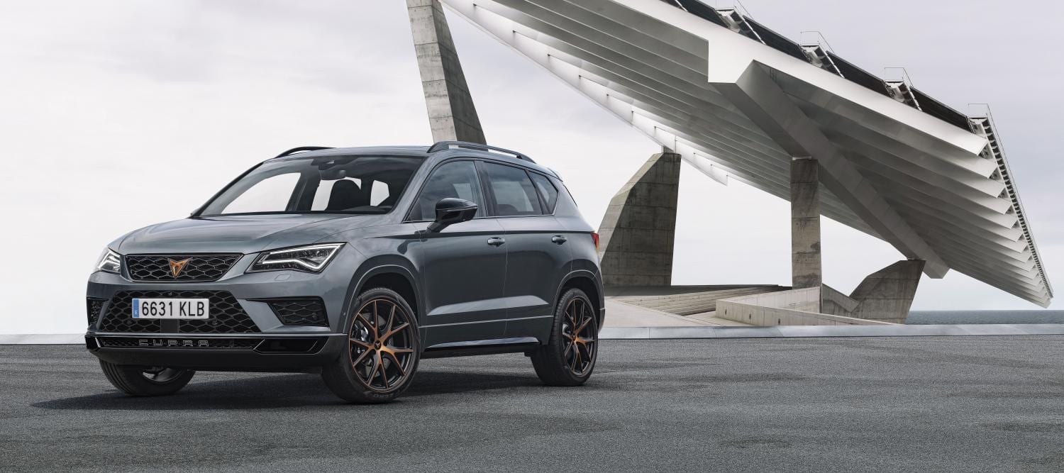 La CUPRA Ateca séduit avec ses quatre roues motrices et son puissant moteur.