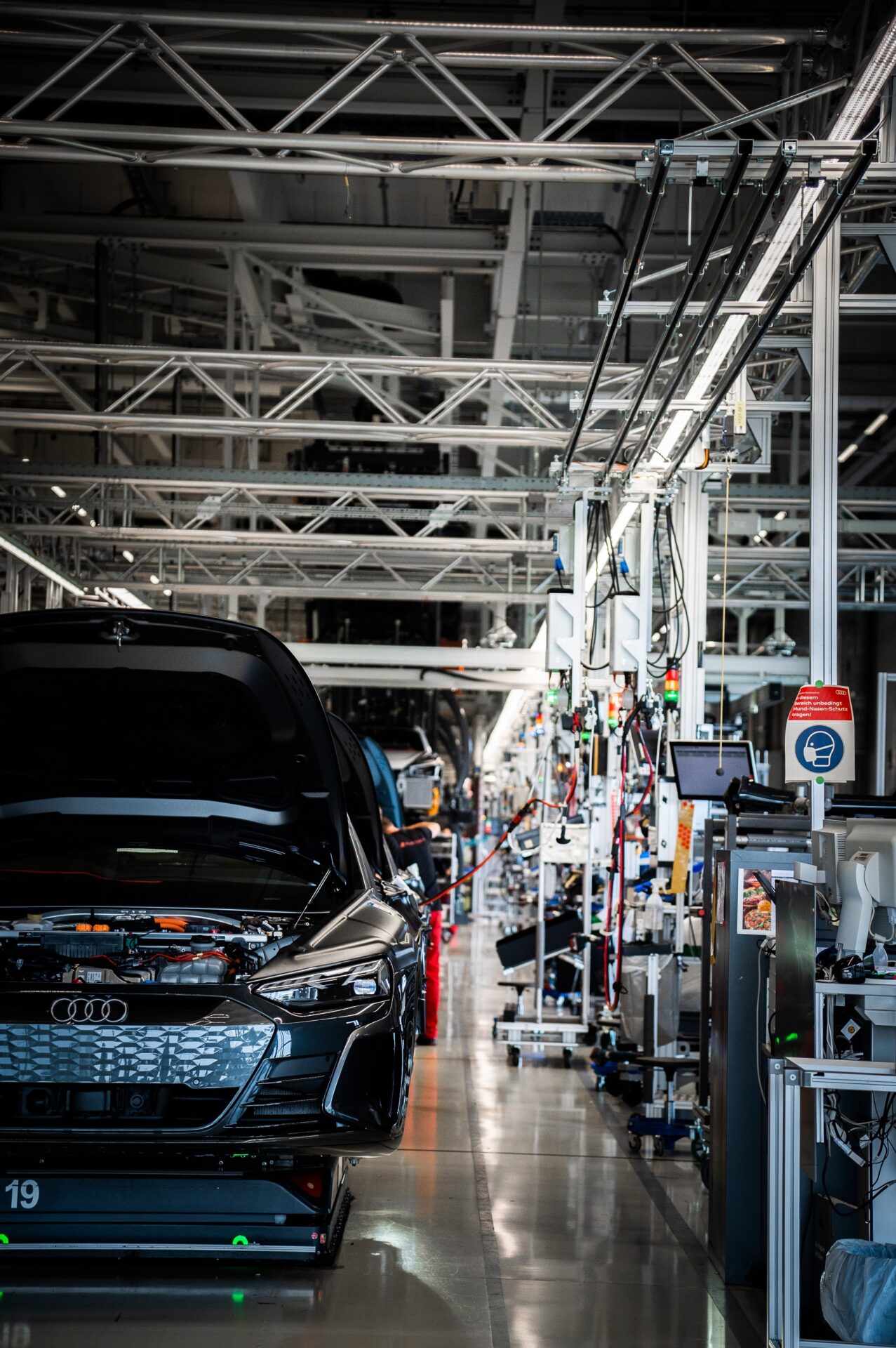 Spitzenkoch Andreas Caminada in der Audi Sport Manufaktur - Blog der AMAG Group AG 1