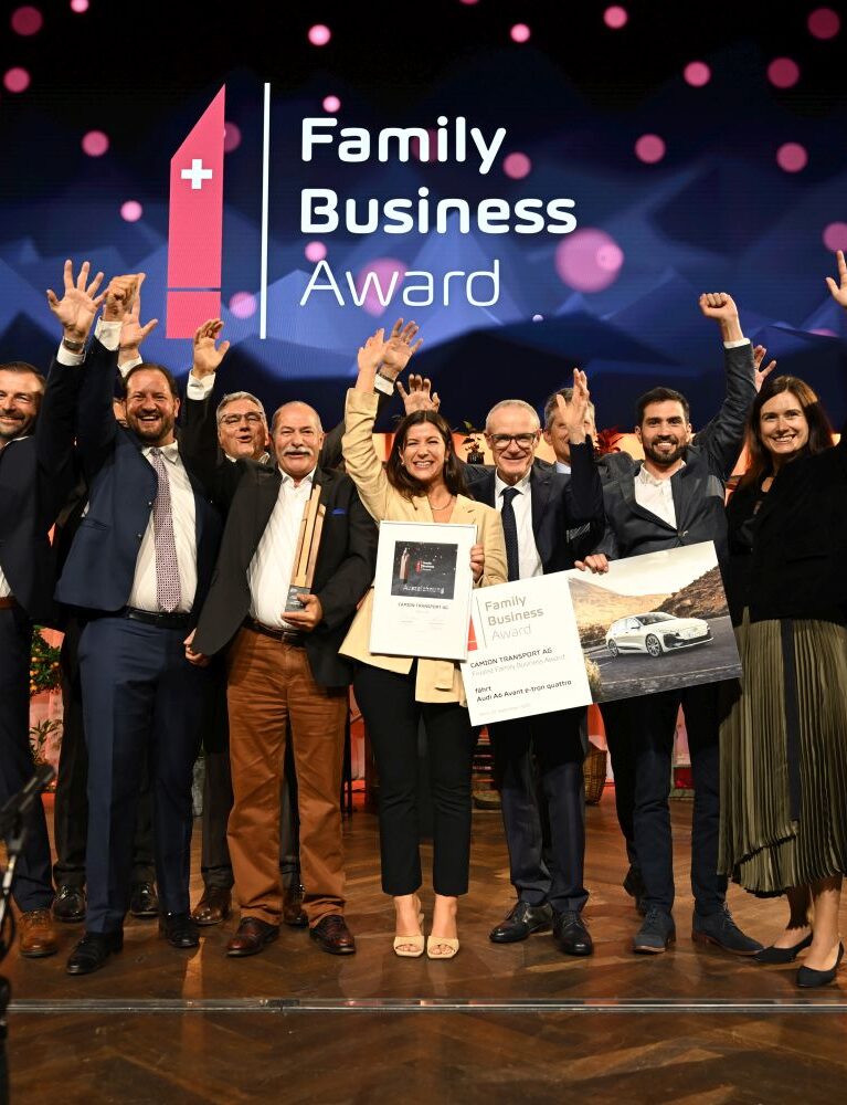 CAMION TRANSPORT AG gewinnt den Family Business Award 2025 - Blog der AMAG Group AG 1