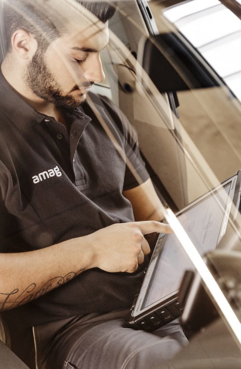 protection des données sujet avec un tablet