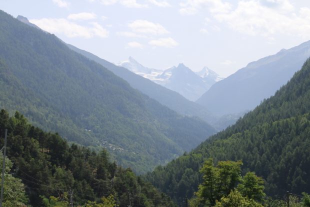 Vue sur le Val d’Anniviers